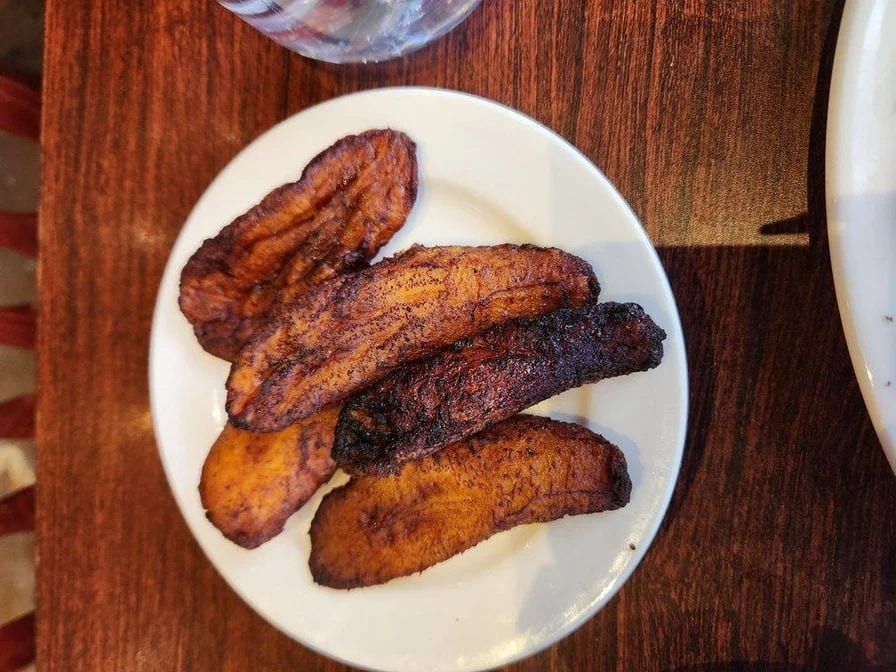 Sweet Fried Plantains.