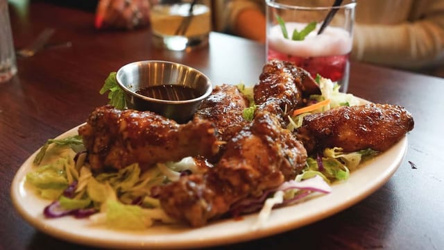 Spicy Jerk Wings.