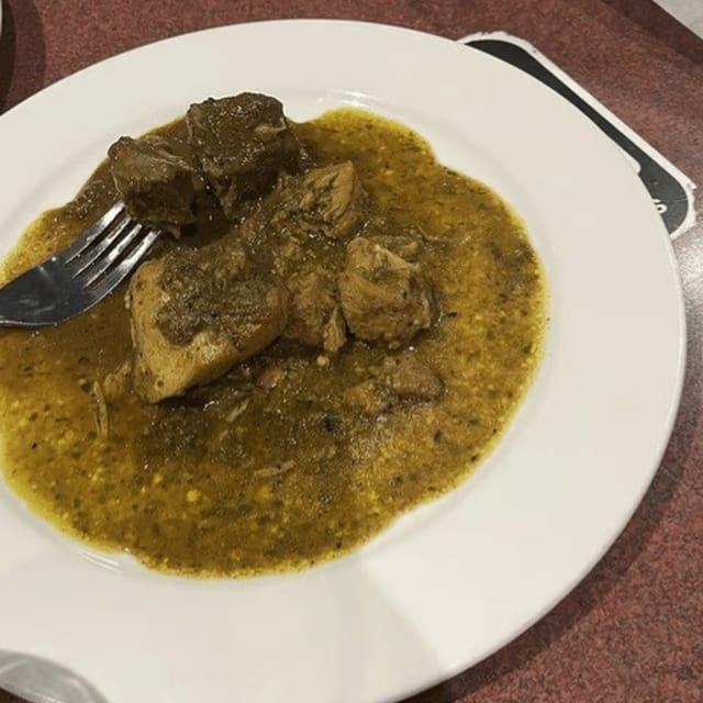 Curry Chicken Side.