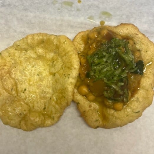 Trinidad Street Food Doubles.