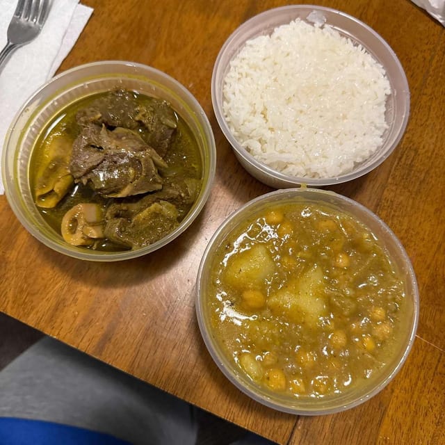 Curry Goat.