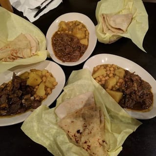 Wrapped Lamb Roti