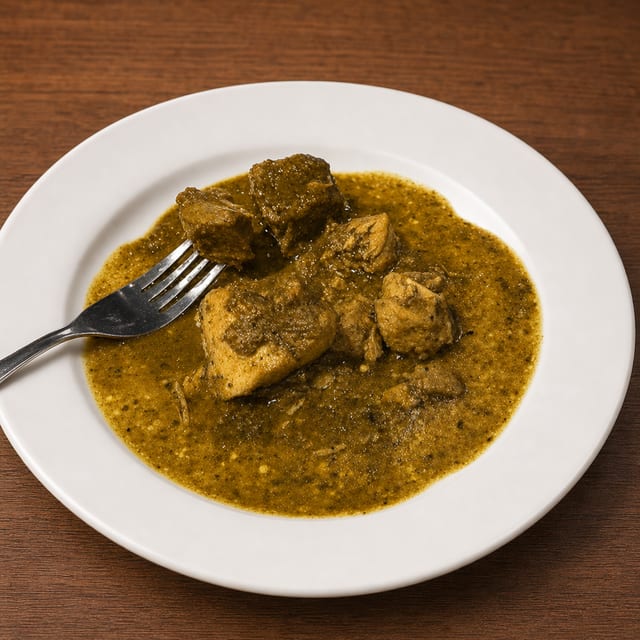 Curry Chicken Side.