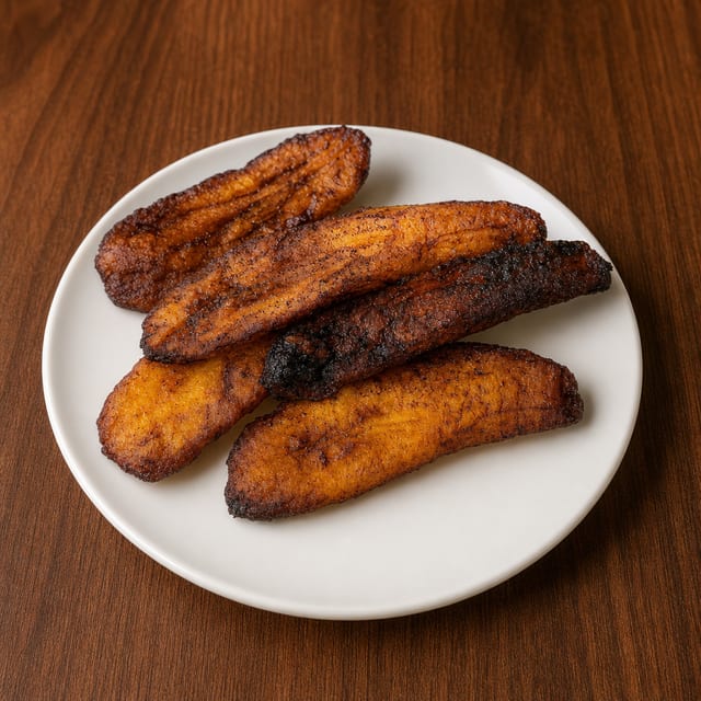 Sweet Fried Plantains.