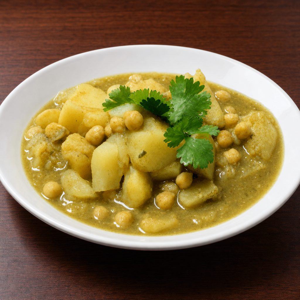 Channa & Aloo.