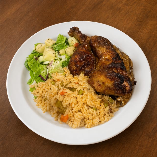 Jerk Chicken Meal.