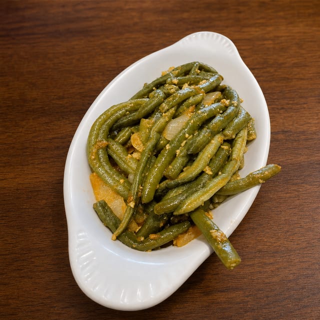 Spicy Green Beans.