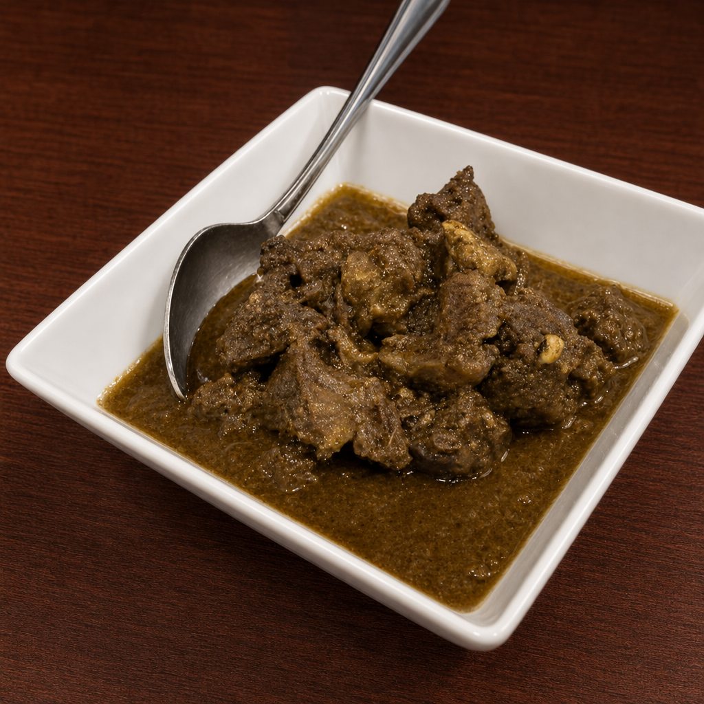 Curry Goat Side.