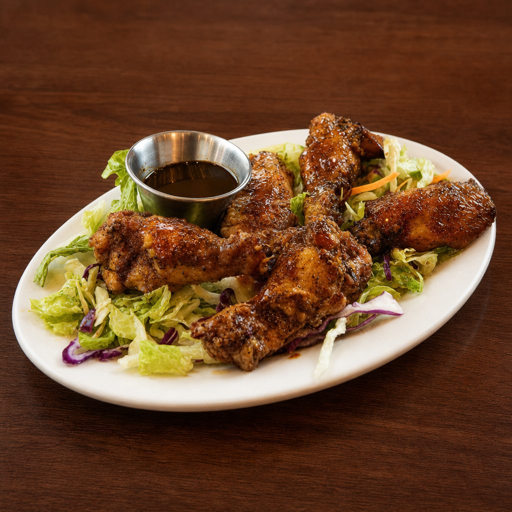Spicy Jerk Wings.