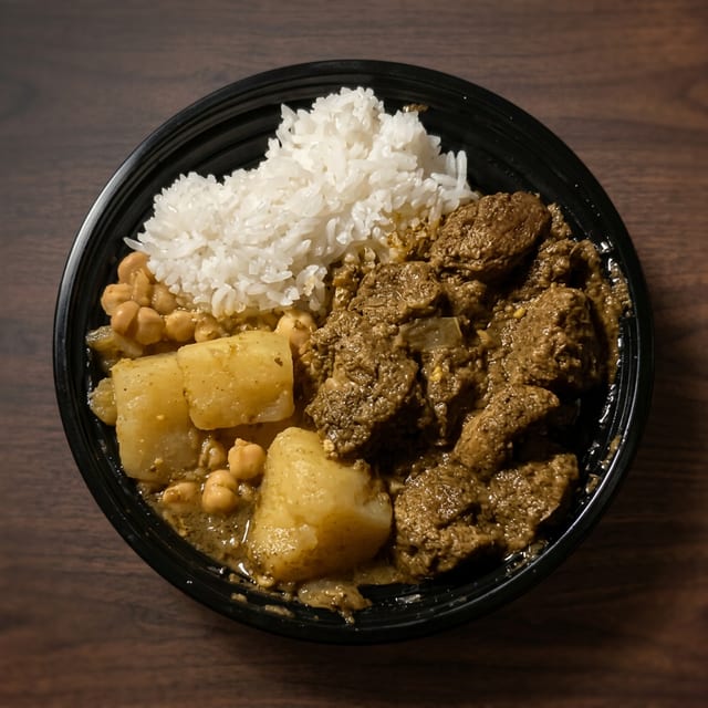 Curry Lamb.