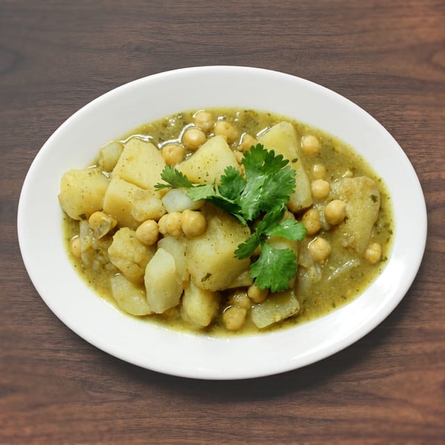 Channa & Aloo.
