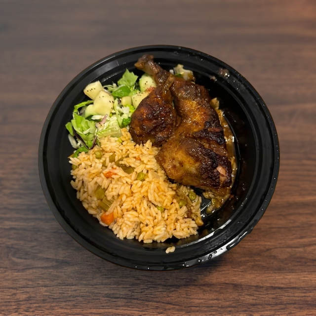 Jerk Chicken Meal.