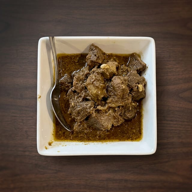 Curry Goat Side.